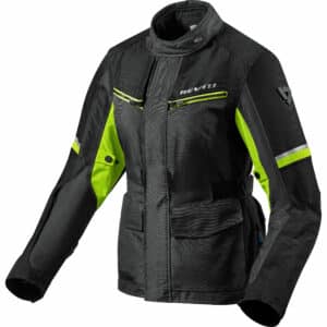 REV'IT! Outback 3 Damen Textiljacke schwarz/neongelb 40 Damen