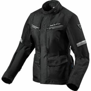 REV'IT! Outback 3 Damen Textiljacke schwarz/silber 42 Damen