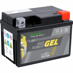 intAct Batterie Bike Power Gel geschlossen YTX4L-BS 12V 3Ah (YT4L-B