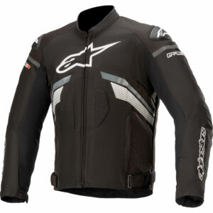 Alpinestars T-GP Plus R V3 Textiljacke schwarz/dunkelgrau/weiß M Herren