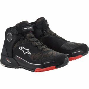 Alpinestars CR-X Drystar Riding Schuh schwarz/camo rot 6 Herren