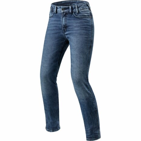 REV'IT! Victoria Damen Jeanshose medium blue 30/34 Damen