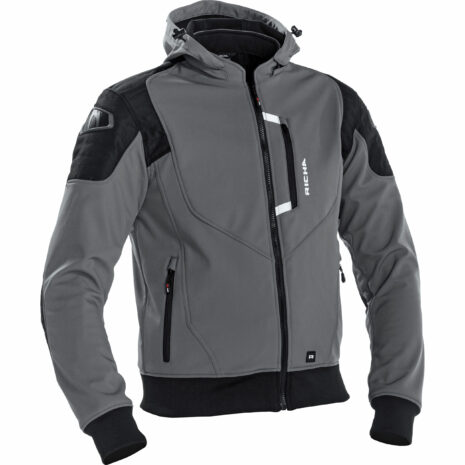 Richa Atomic WP Textiljacke grau M Herren