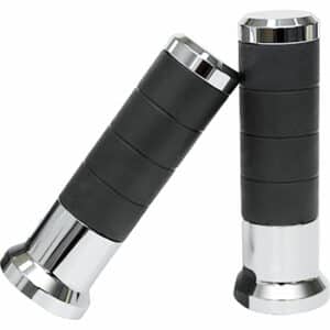 Koso Heizgriffe Titan für 22 mm Lenker 5-stufig chrom