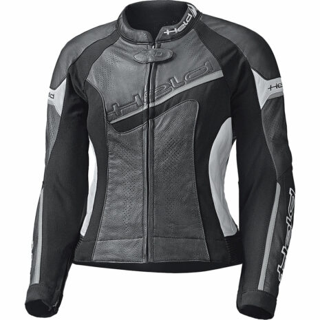 Held Debbie II Damen Lederjacke schwarz/weiß 38 Damen