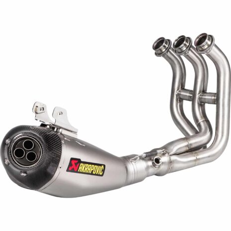 Akrapovic Auspuff Komplettanlage 3-1 oK Titan für Yamaha MXT 850 Niken