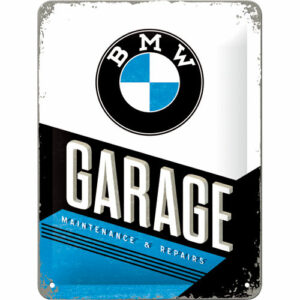 Nostalgic-Art Blechschild 15 x 20 "BMW - Garage"