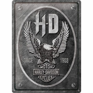 Nostalgic-Art Blechschild 30 x 40 "Harley-Davidson - Metal Eagle"