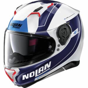 Nolan N87 Skilled n-com White/Blue/Red #99 XS