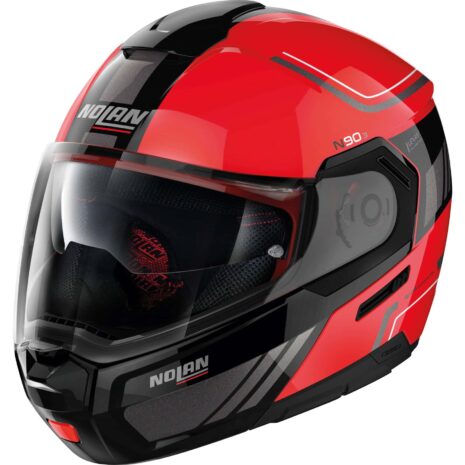 Nolan N90-3 n-com Voyager Black/Red #19 XS