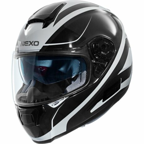 Nexo Integralhelm Comfort weiß/silber #21 XL