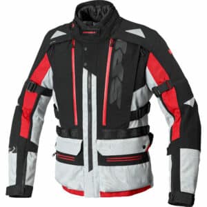 SPIDI Allroad H2Out Textiljacke grau/rot L Herren