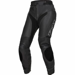 FLM Sports Leder Kombihose 2.2 schwarz/silber 102 (52 lang) Herren