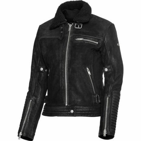 Spirit Motors Klassik Damen Lederjacke 3.0 schwarz XXL Damen