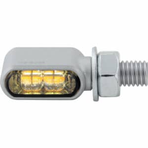 Highsider LED Blinker-/Positionslichtpaar Little Bronx M8 silber