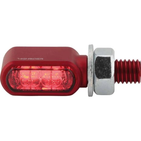 Highsider LED Rücklicht-/Blinkerpaar Little Bronx M8 rot