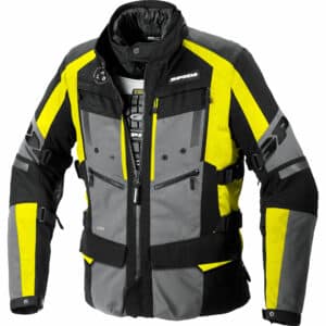 SPIDI 4 Season Evo H2Out Textiljacke schwarz/gelb L Herren