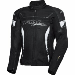 FLM Sports Damen Leder-/Textiljacke 3.1 schwarz M Damen