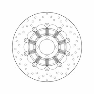 Brembo Bremsscheibe Oro schwimmend 78B40892  285/62/79/5/10