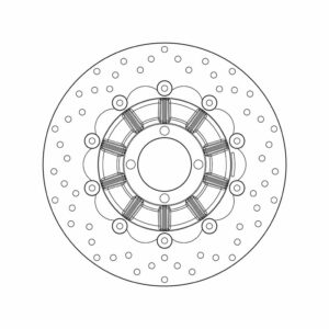 Brembo Bremsscheibe Oro schwimmend 78B40816  285/62/79/4/10