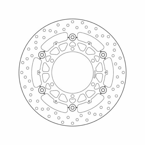 Brembo Bremsscheibe Oro schwimmend 78B40846  305/118/134/5/9/6