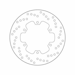 Brembo Bremsscheibe Oro starr 68B40791  245/115/133/4/8