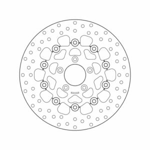 Brembo Bremsscheibe Oro schwimmend 78B40891  292/56/82