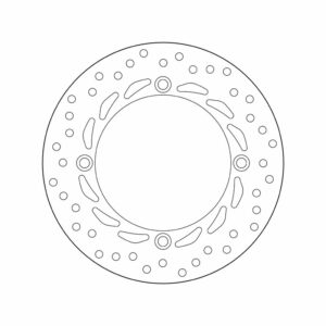 Brembo Bremsscheibe Oro starr 68B407A5  256/144/166/4/10