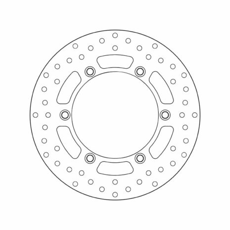 Brembo Bremsscheibe Oro starr 68B407G4  282/144/166/5/10