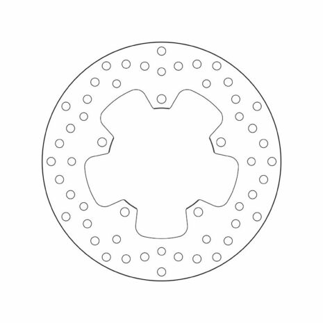 Brembo Bremsscheibe Oro starr 68B407M8  230/102/120/4/8