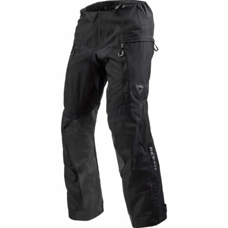 REV'IT! Continent Leder-/Textilhose schwarz 3XL (kurz) Herren