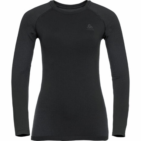 Odlo Performance Warm Eco Damen Baselayer-Top anthrazit L Damen