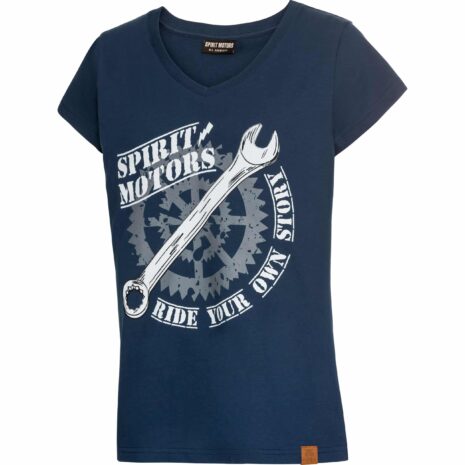 Spirit Motors Damen T-Shirt 4.0 blau S Damen