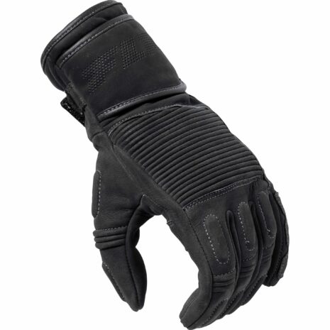 FLM Touren Lederhandschuh Nubuk 1.0 schwarz L Herren