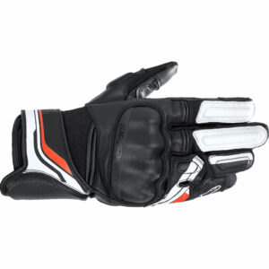 Alpinestars Booster V2 Sporthandschuh kurz schwarz/weiß L