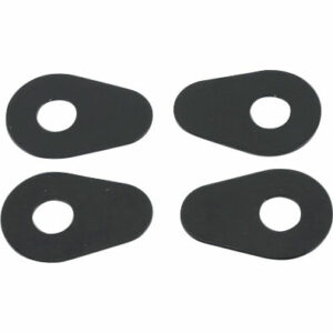 Shin Yo Montageplatten für Blinker Alu 39x27mm für Yamaha