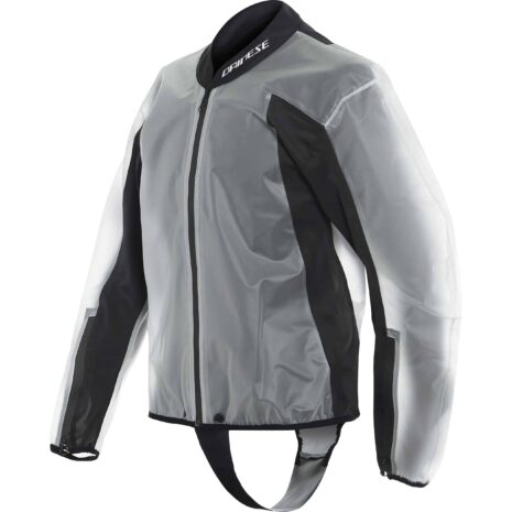 Dainese Rain Body Racing 2 Regenjacke transparent schwarz XL