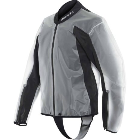 Dainese Rain Body Racing 2 Regenjacke transparent schwarz L