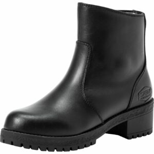 Spirit Motors Damen Lederstiefel 1.0 schwarz 40 Damen