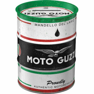 Nostalgic-Art Spardose Ölfass "Moto Guzzi - Italian Motorcycle Oil"