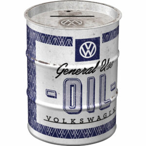 Nostalgic-Art Spardose Ölfass "VW - General Use Oil"