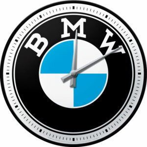 Nostalgic-Art Wanduhr "BMW - Logo"