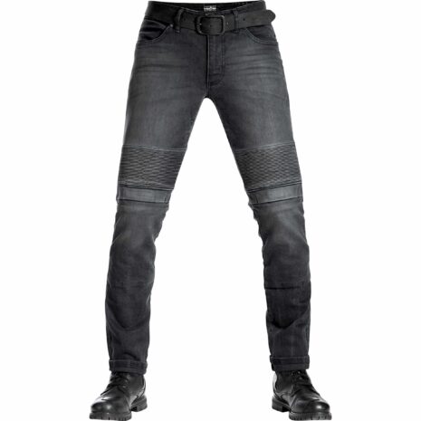 Pando Moto Karl Devil 9 Jeans schwarz 29/32 Herren