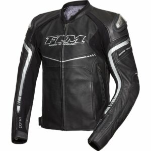 FLM Laguna Seca Lederkombijacke schwarz 50 Herren