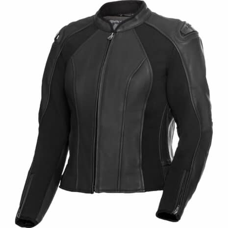 FLM Brooklands Damen Lederjacke schwarz 38 Damen