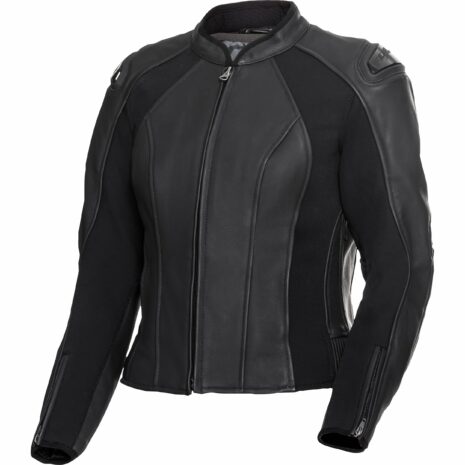 FLM Brooklands Damen Lederjacke schwarz 40 Damen