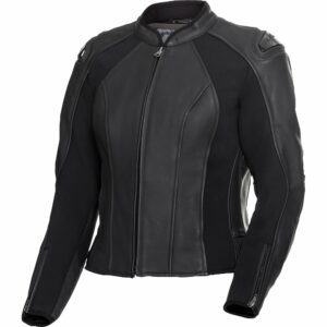 FLM Brooklands Damen Lederjacke schwarz 42 Damen