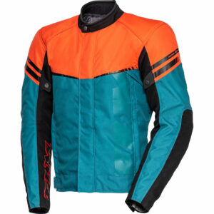 FLM Traction Textiljacke petrol/orange S Herren