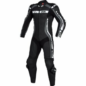 IXS Sport LD Lederkombi RS-800 2.0 1-tlg. schwarz/grau/weiß 46 Herren