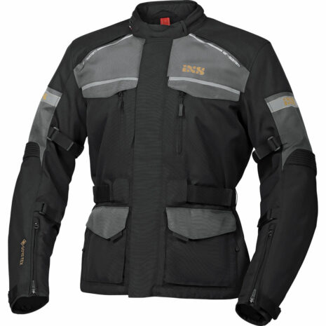 IXS Tour Textiljacke Classic-GTX schwarz/grau 5XL Herren